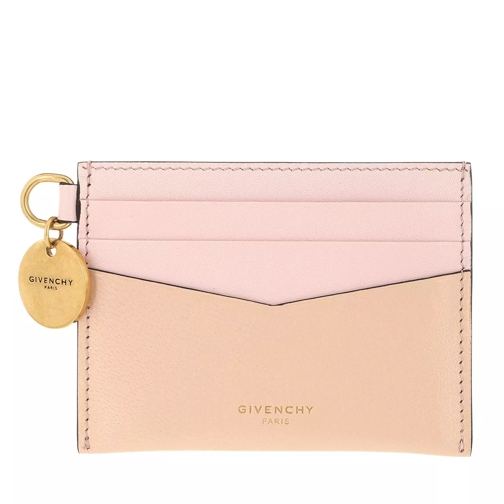 Givenchy Card Case Leather Light Pink Continental Portemonnee