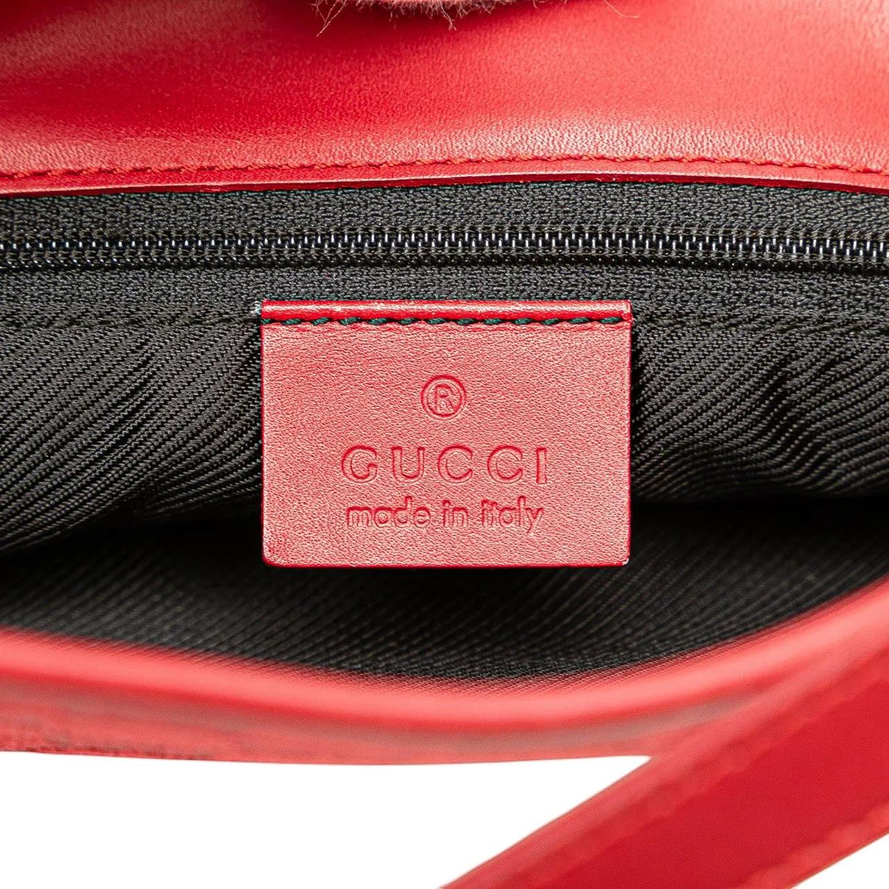 Thumbnail - Gucci Shopper - GG Canvas Tote - Gr. unisize - in Rot - für Damen