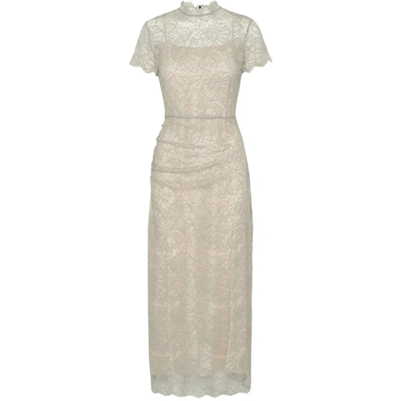 Rotate Midikleid Dresses Grey grau