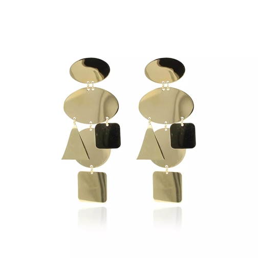 LOTT.gioielli Earring Extravaganza Irregular Gold Pendant d'oreille