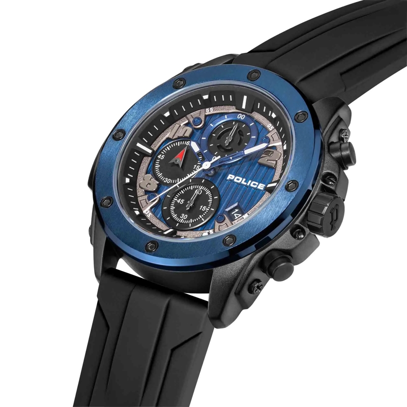 Police Automatikuhr Quarzuhr Clout bunt(Image 3)