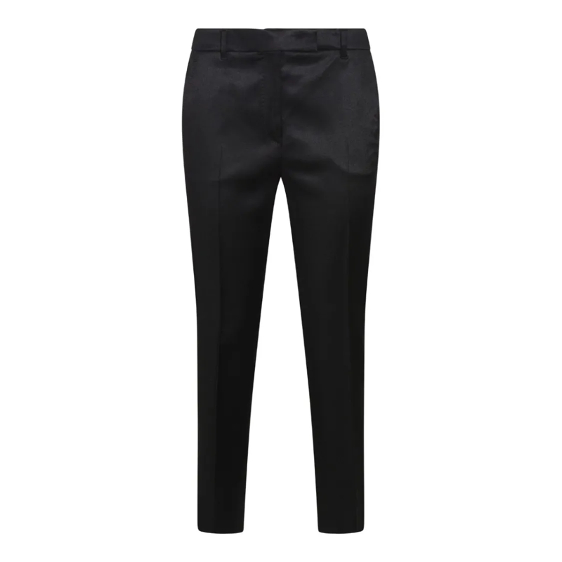 Incotex  Black Cotton Pants Black