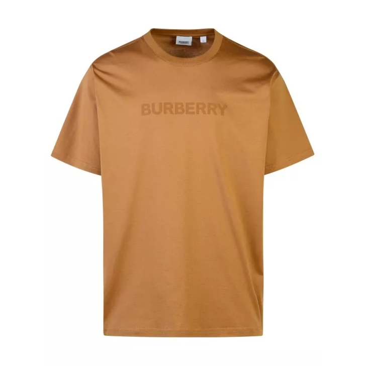 Burberry t shirt brown on sale