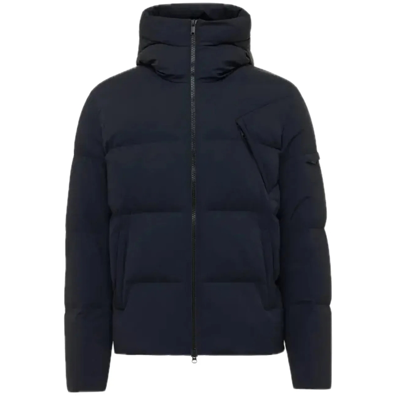 GENTI Daunenjacke Winterjacket Short Dark Blue blau