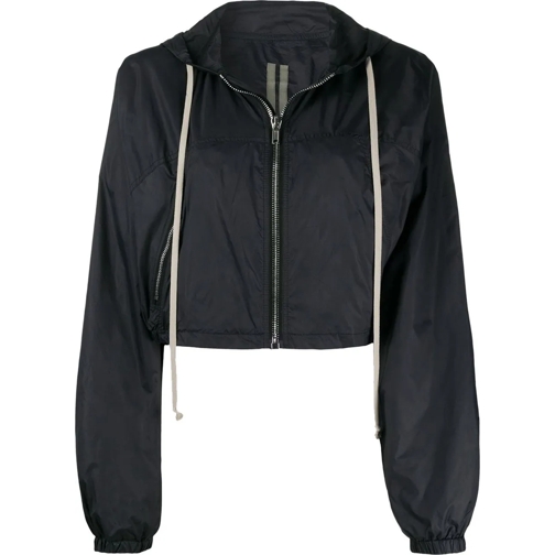 Rick Owens Sommerjacken Drkshdw Mini Windbreaker Jacket schwarz