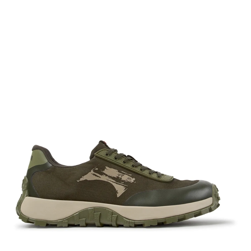 Camper Low-Top-Sneaker In unserem Drift Trail verbinden sich Hochleistung dunkel-grün