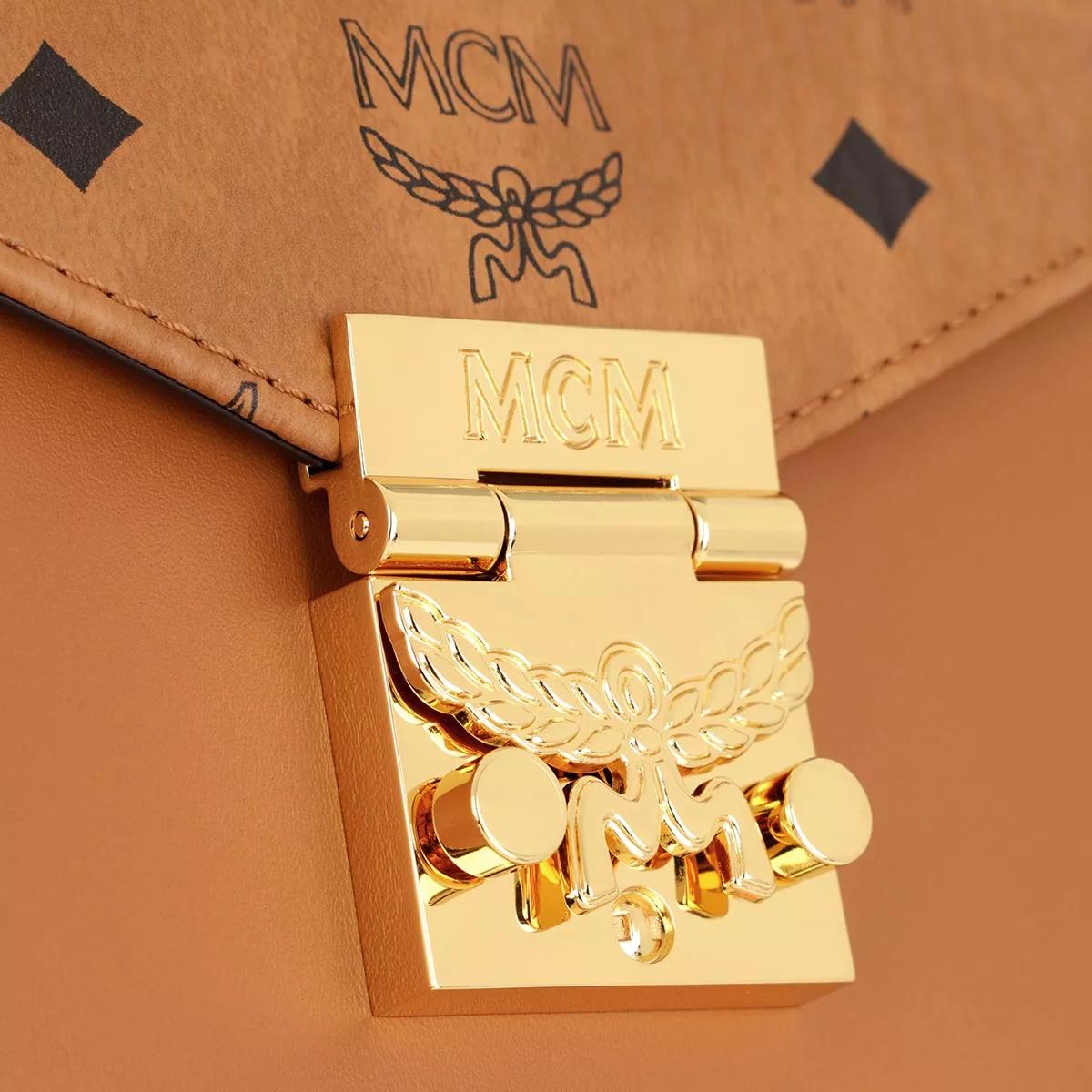 Thumbnail - MCM Satchels - Tracy Vi Satchel Small - Gr. unisize - in Cognacbraun - für Damen