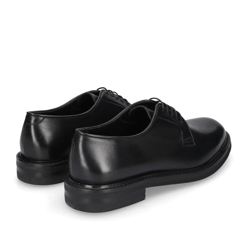 Heinrich Dinkelacker Schnürschuhe Der Florenz Derby Plain BC vereint traditionelles  schwarz(Image 3)