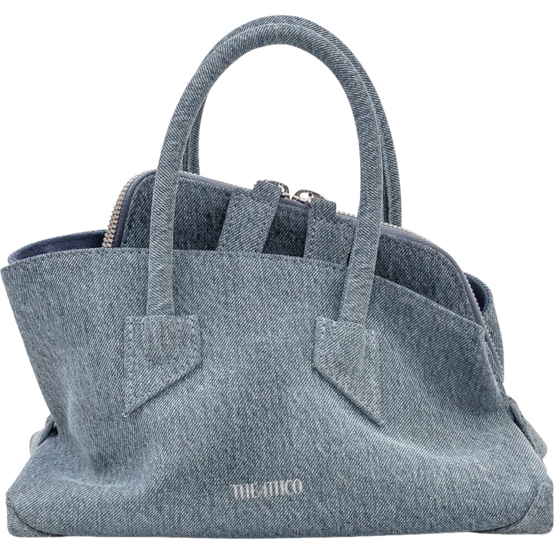 The Attico Fourre-tout Borsa La Passeggiata Mini blau
