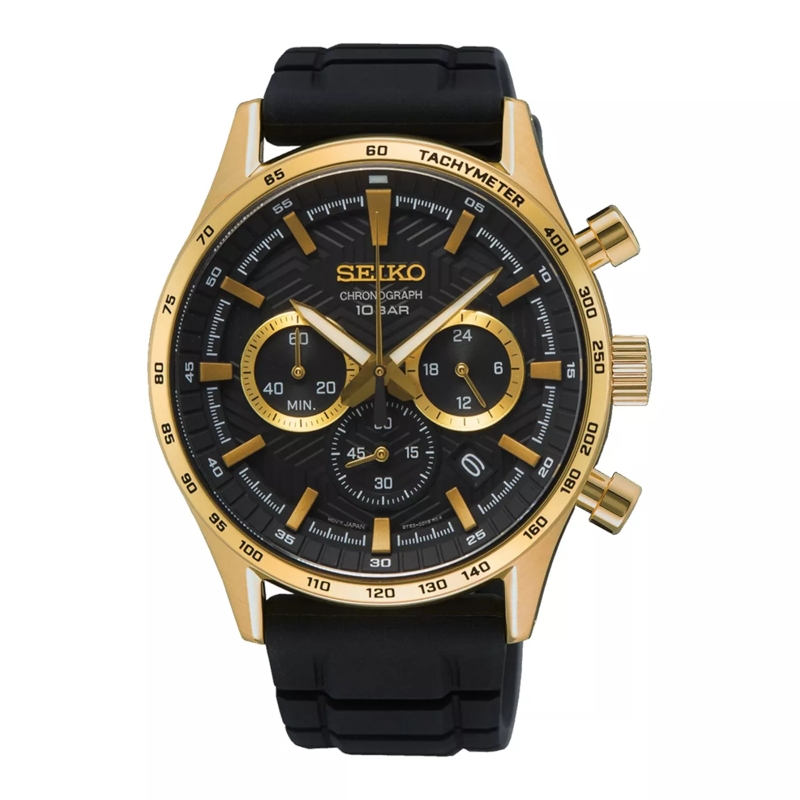 Seiko Chronograph Uhr Gold
