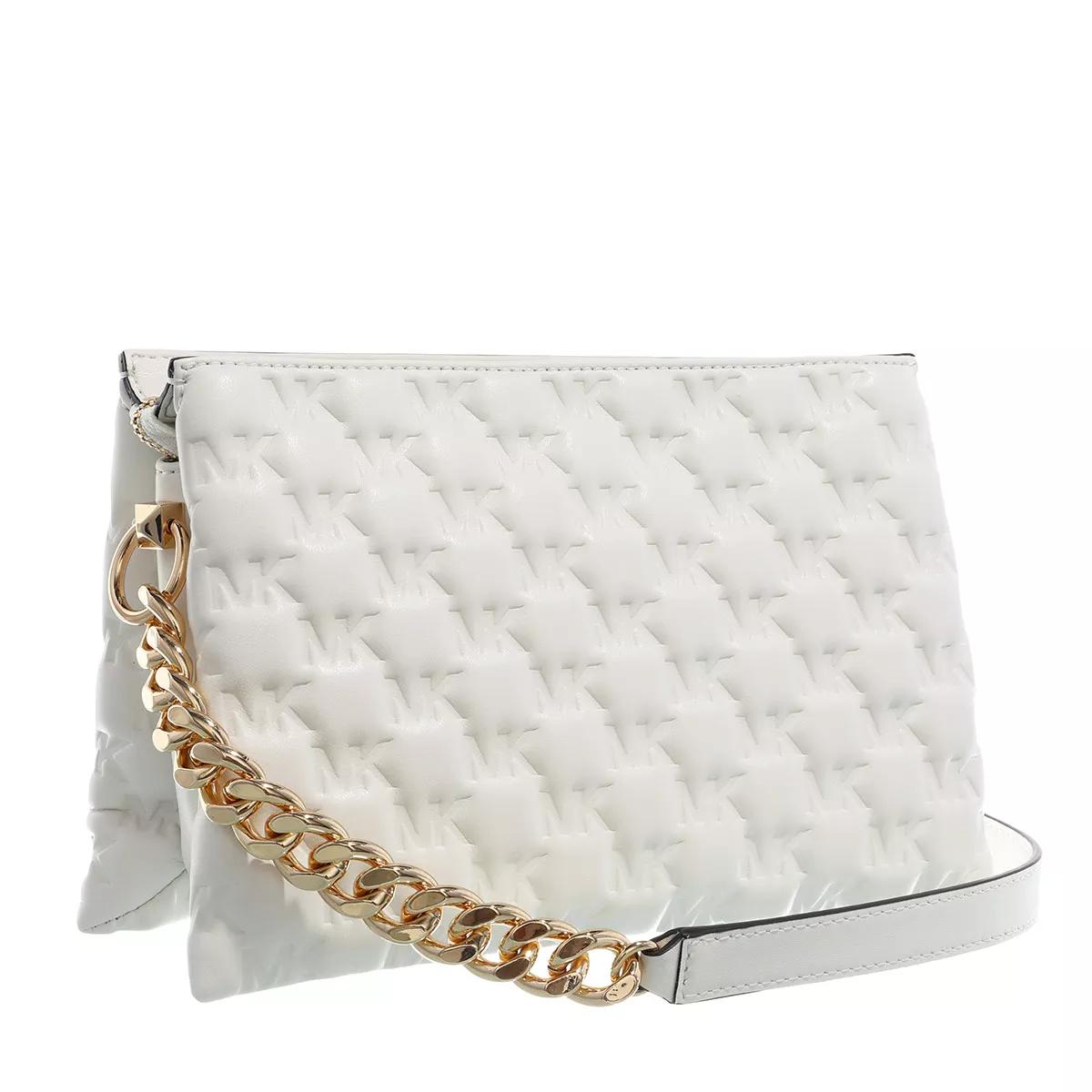 Michael kors deals white quilted bag