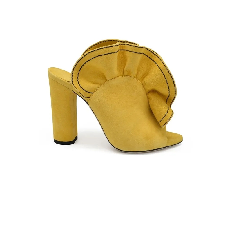 Jimmy Choo Mules Haile 100 Mules Brown