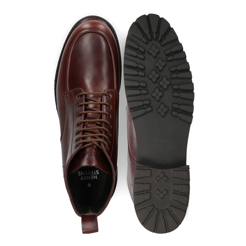 Henry Stevens Schnürstiefel Schnürboots Harry NB5- Nachhaltige Produktion –  dunkel-braun(Image 4)