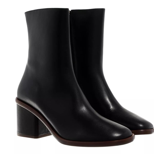 Chloé Block Heel Ankle Boots Black Ankle Boot