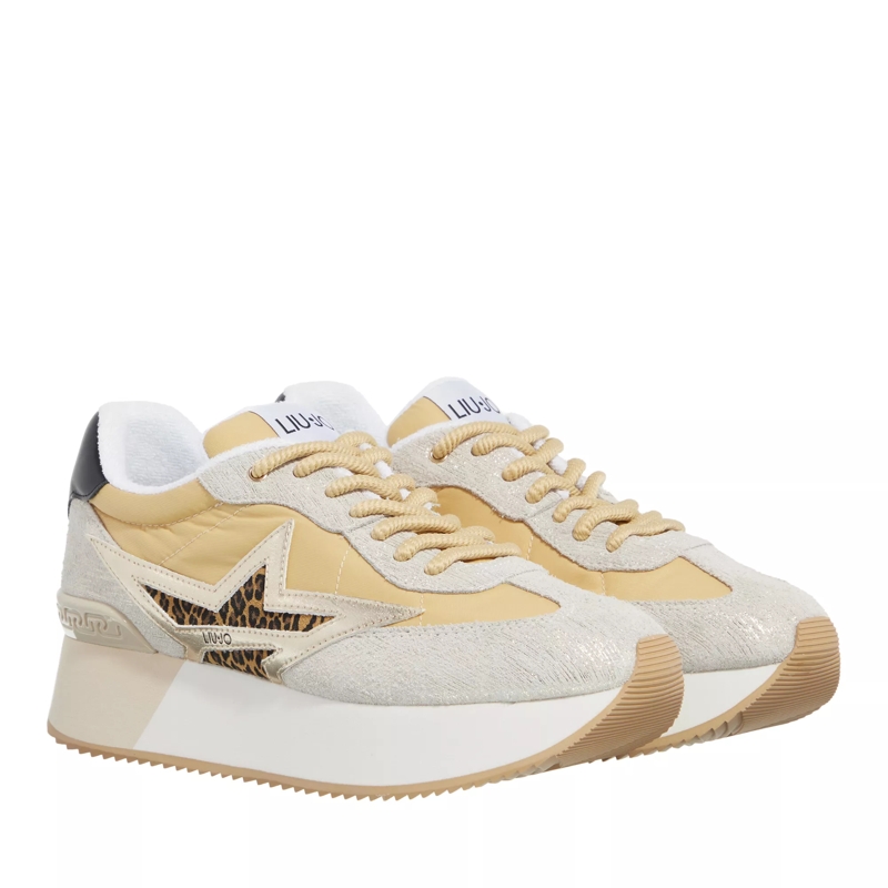 LIU JO Low-Top-Sneaker Dreamy Sneakers Light Gold/Palm/Black