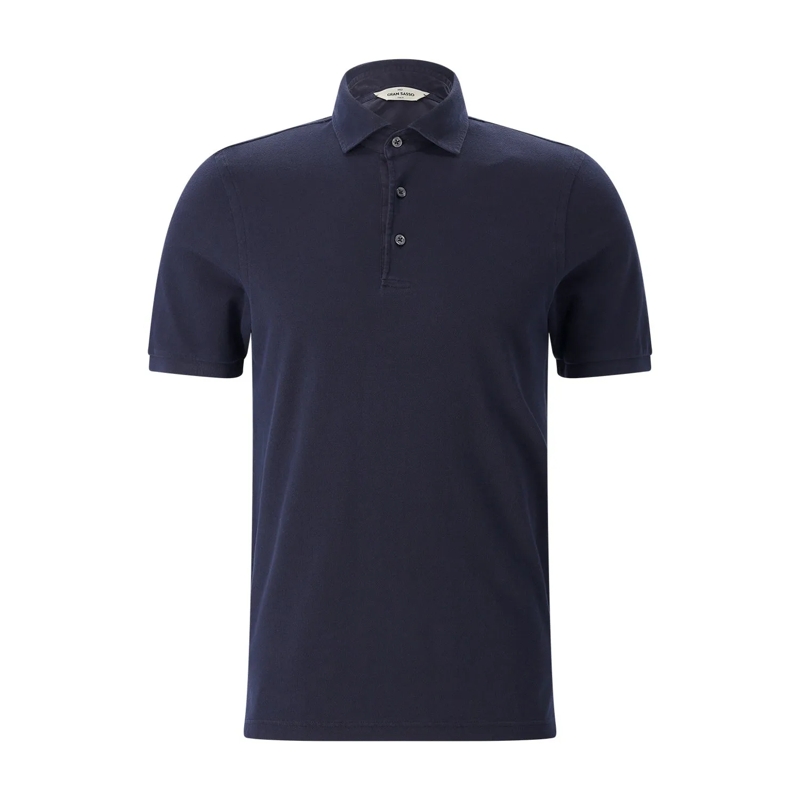 Gran Sasso Polo Poloshirt aus Baumwolle grün(Image 13)
