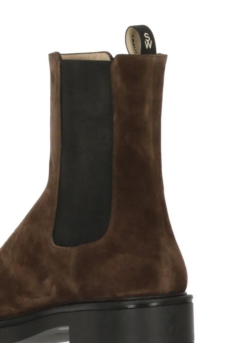 Thumbnail - Stuart Weitzman Stiefel - Celia Boots - Gr. 6_5 - in Braun - für Damen