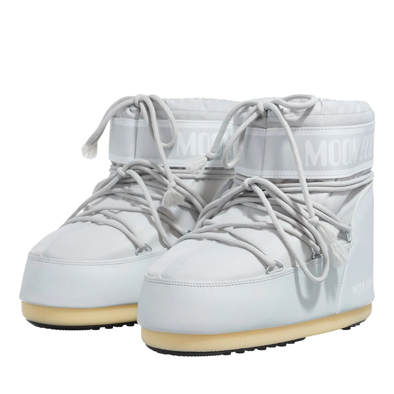 Moonboot Winterboots Mb Icon Low Nylon Glacier Grey