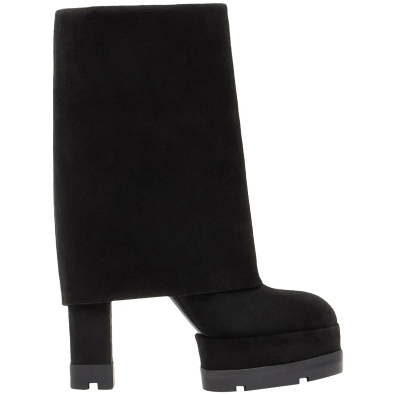 Casadei Bottes Boots Black schwarz