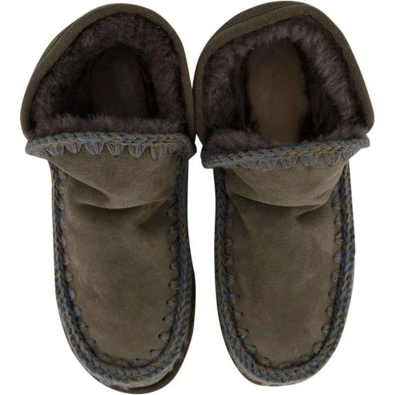 Mou Stiefel Dames Mini Eskimo Platform Boot grün(Image 3)