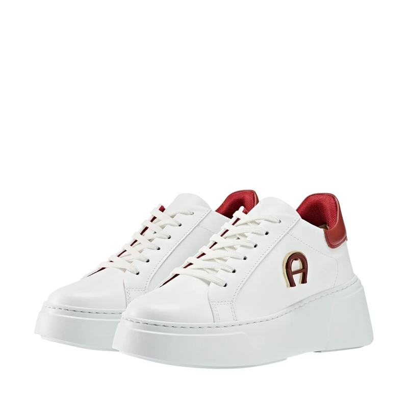 AIGNER Low-Top-Sneaker sneaker ELAINE 11C weiss