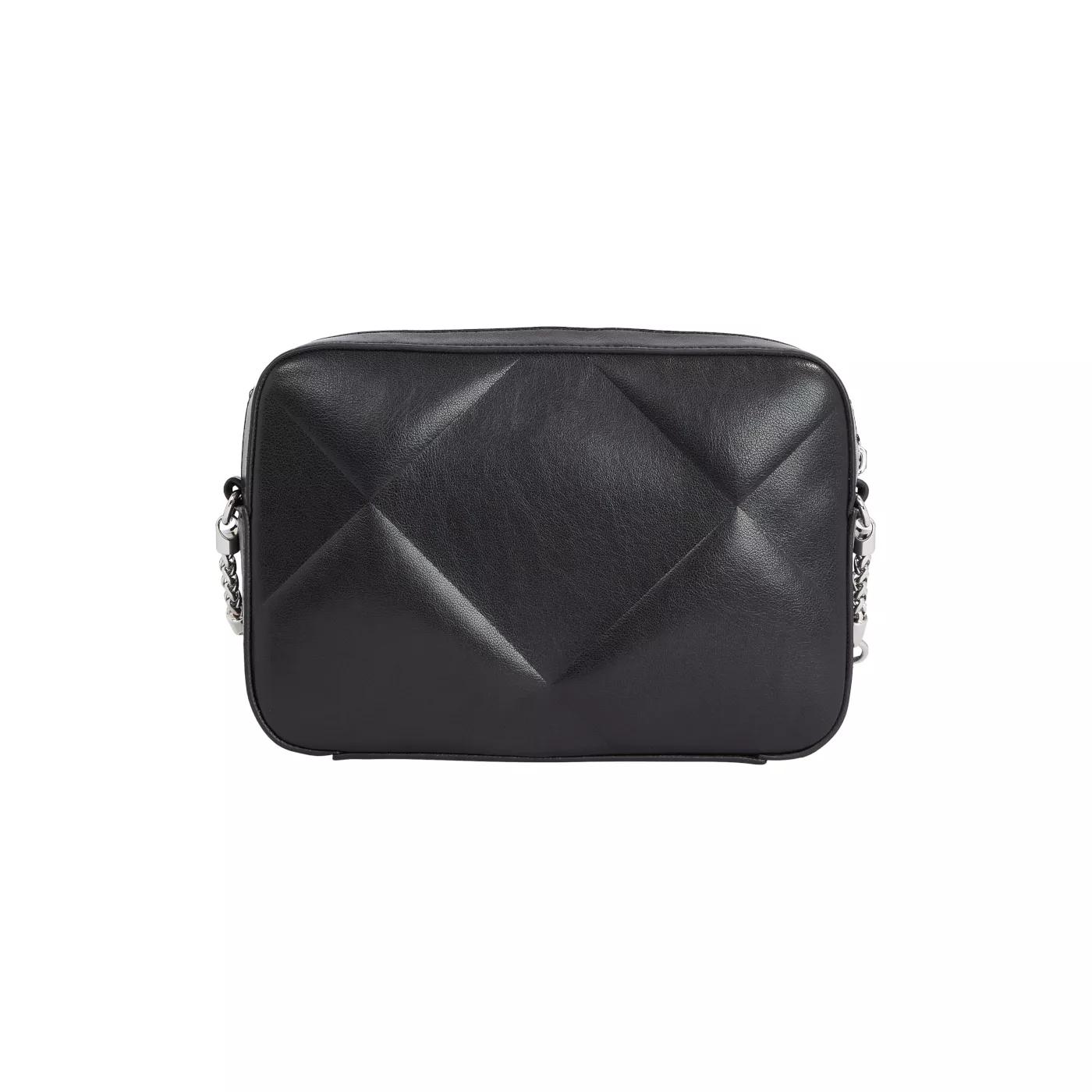 Calvin Klein Crossbody bags Quilt Schwarze Umhängetasche K60K6118 in zwart