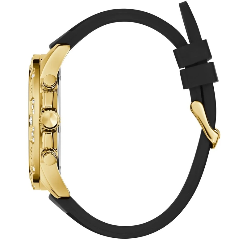 Guess Quarzuhr Quarz-Analoguhr Majestic schwarz(Image 2)