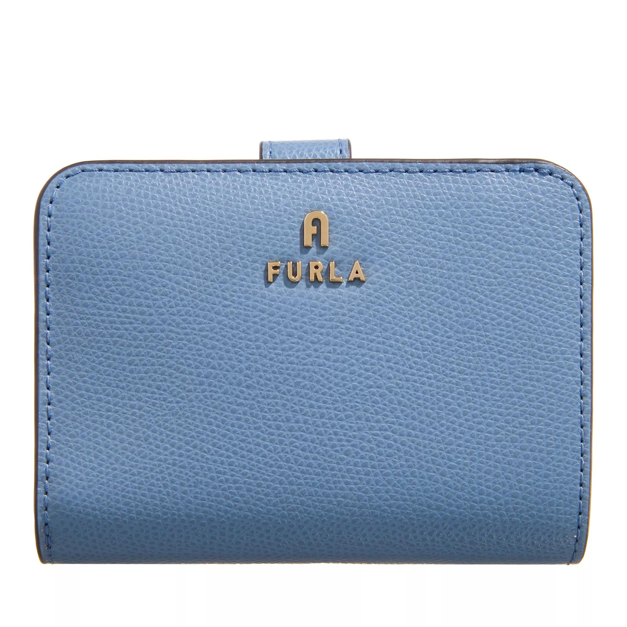 Furla Portemonnaie - Furla Camelia S Compact Wallet - Gr. unisize - in Blau - für Damen