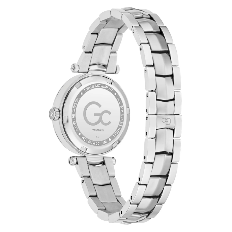 GC Quarzuhr Quarz-Analoguhr Gc Illusion silber(Image 4)