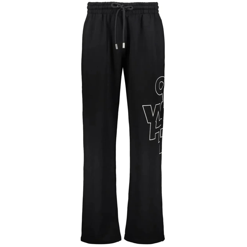 Off-White T-shirt OFF-WHITE Cotton Track Pants schwarz