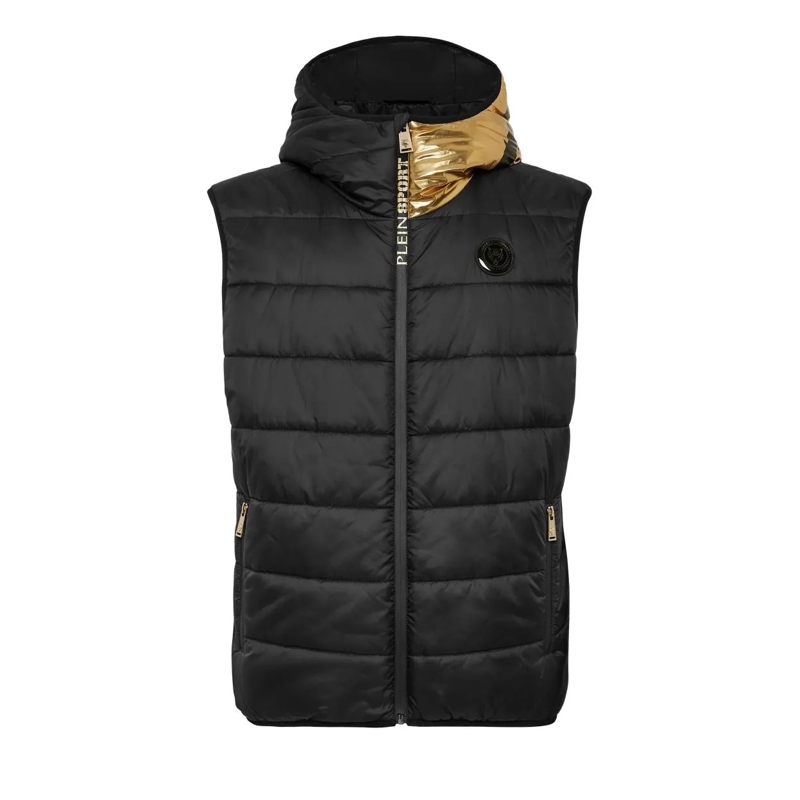 Plein Sport Weste Weste Scratch schwarz