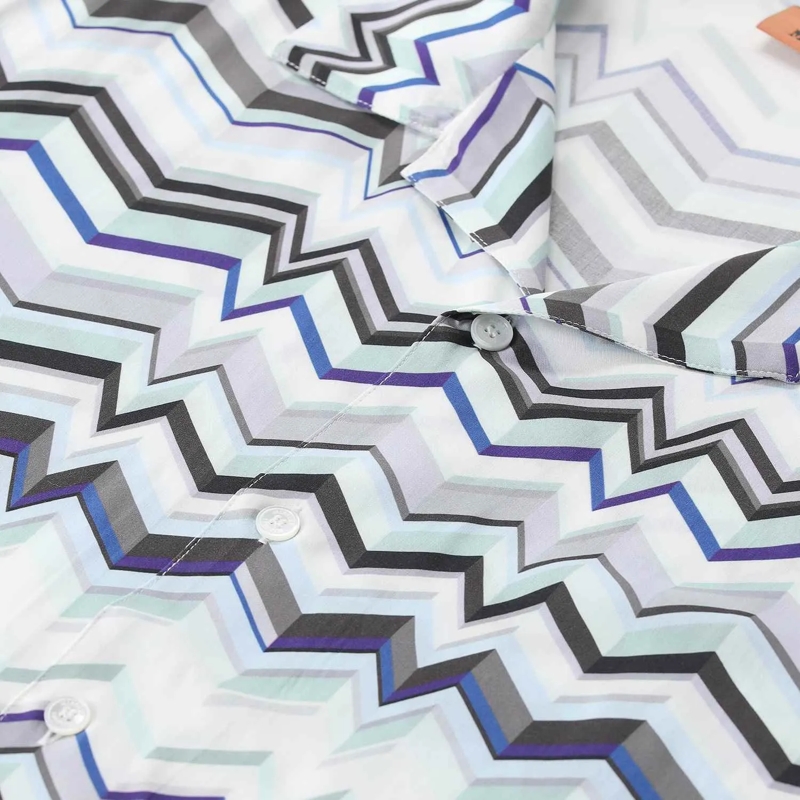 Missoni T-Shirt Kurzarmhemd mit Muster mehrfarbig(Image 3)