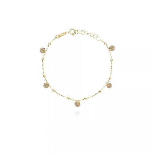 LOTT.gioielli Bracelet Rosary Round Charms Gold Armband