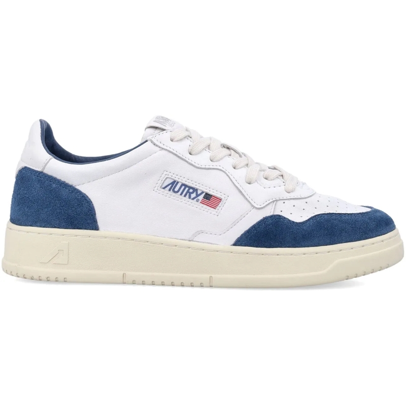 Autry International Sneaker basse baskets medaillees Blau