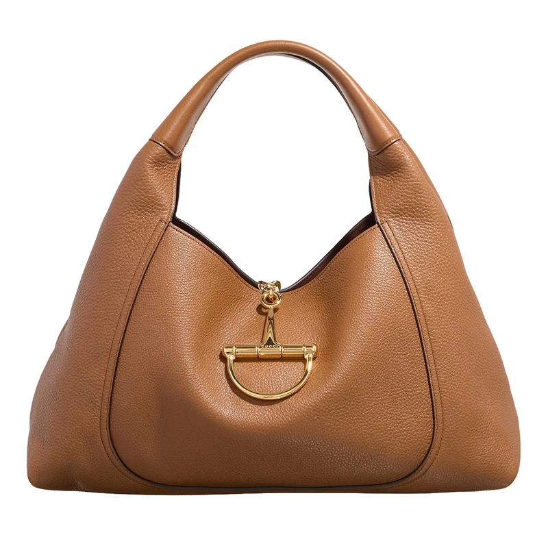 Gucci Hobo Bag HANDBAG GUC.SOFTBIT BRAI.C BROWN