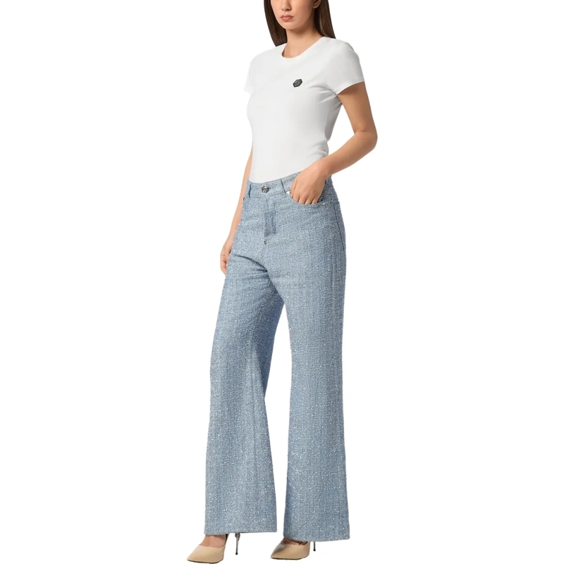 Philipp Plein Jeans Jeans Skater Fit blau(Image 4)