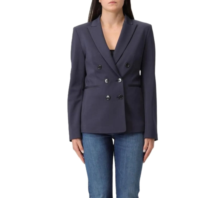 Pinko Veste de transition Jackets Blue blau