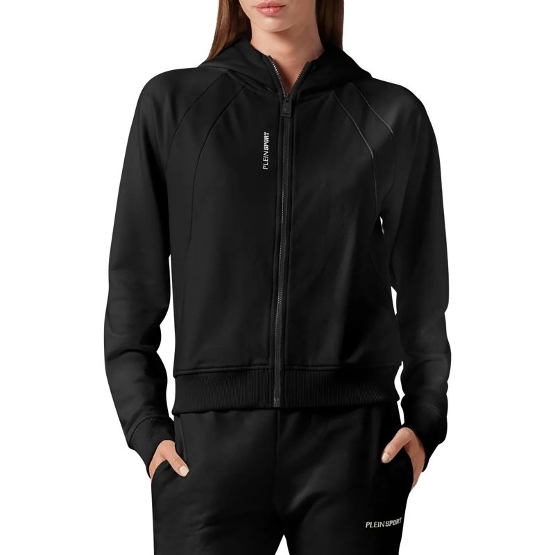 Plein Sport Daunenjacke Sweatjacke Mit Kapuze schwarz(Image 3)