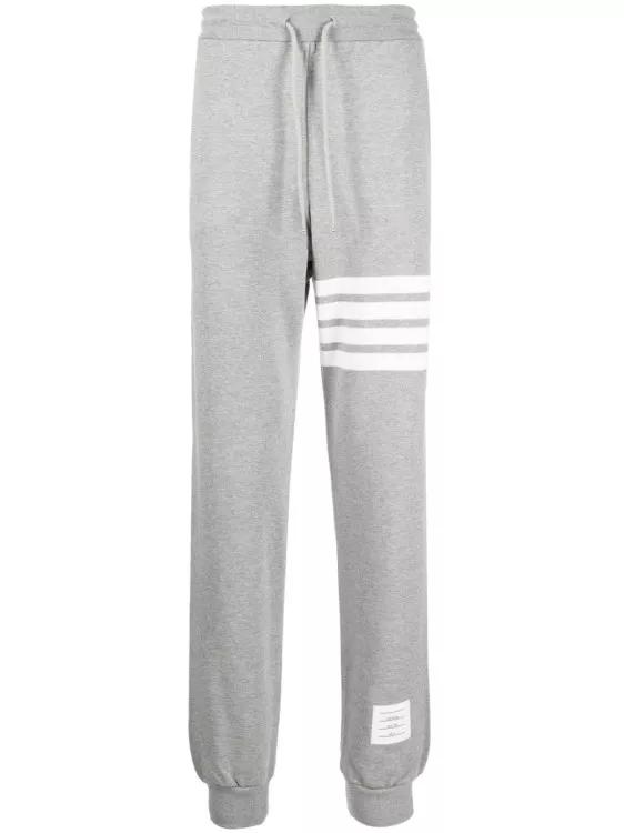 Thom Browne - Grey Cotton Trousers - Größe 3 - gray