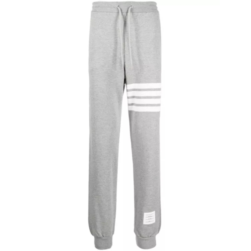 Thom Browne  Grey Cotton Trousers Grey