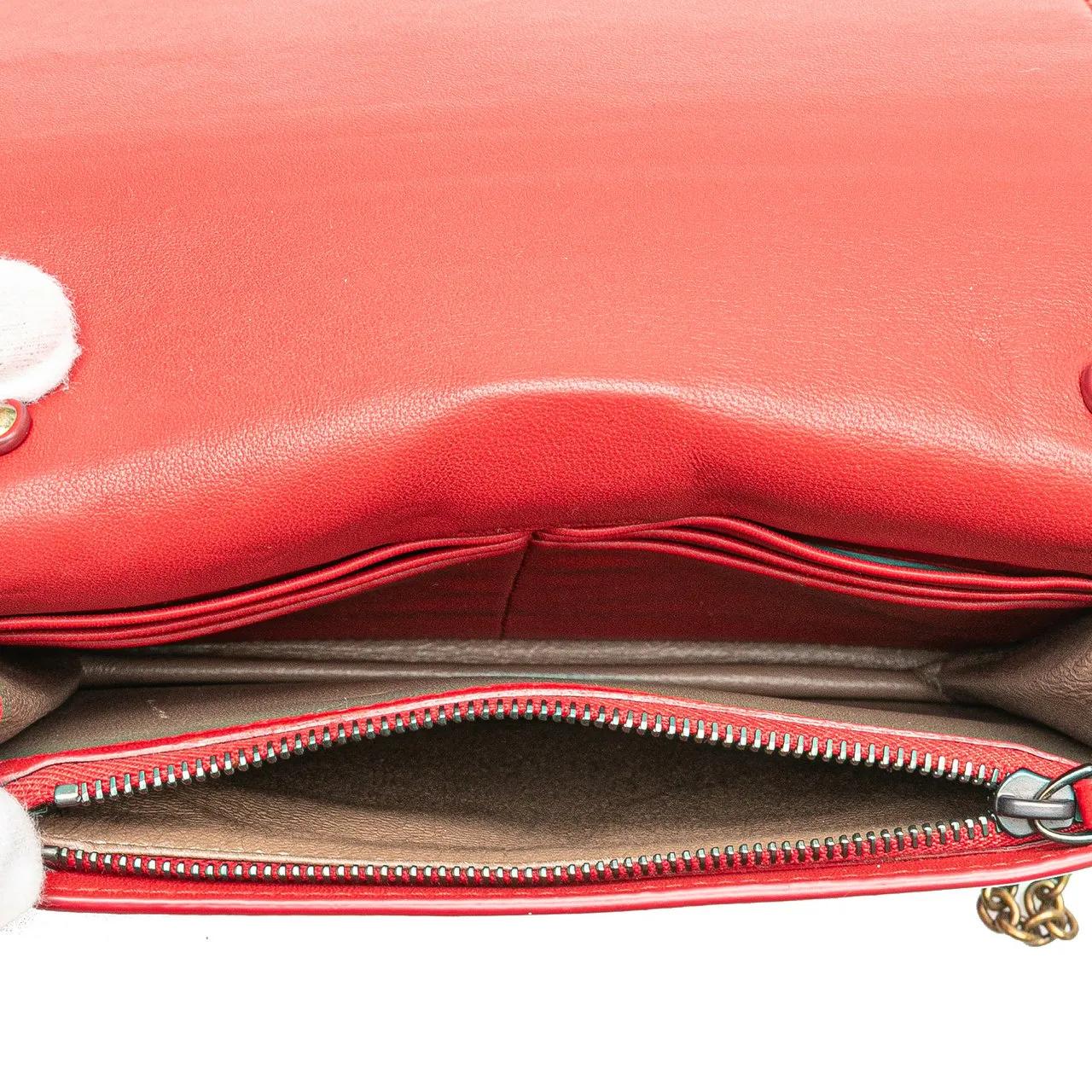 Thumbnail - Bottega Veneta Hobo Bags - Nappa Intrecciato Wallet On Chain - Gr. unisize - in Rot - für Damen