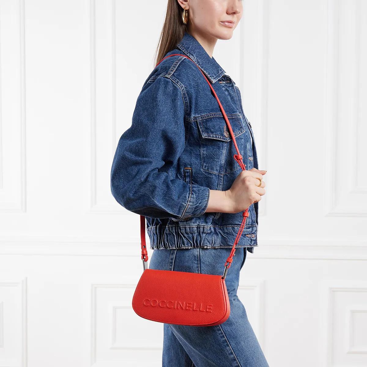 Coccinelle Crossbody bags myrtha Maxi Log in rood