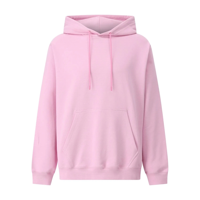 MSGM Hemd Hoodie mit Kapuze & Logo Pink