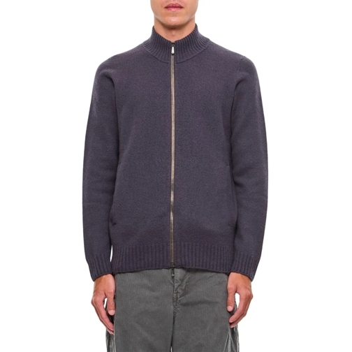 Drumohr Cardigan Zip Cardigan Grey