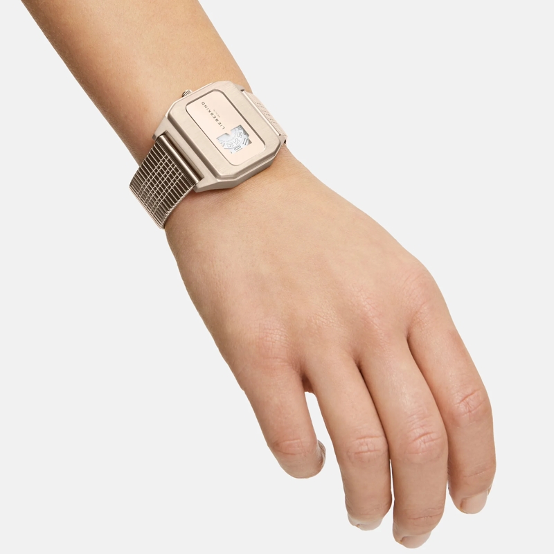 Liebeskind Berlin Quarzuhr Edelstahl Vinyl Vision rose(Image 2)