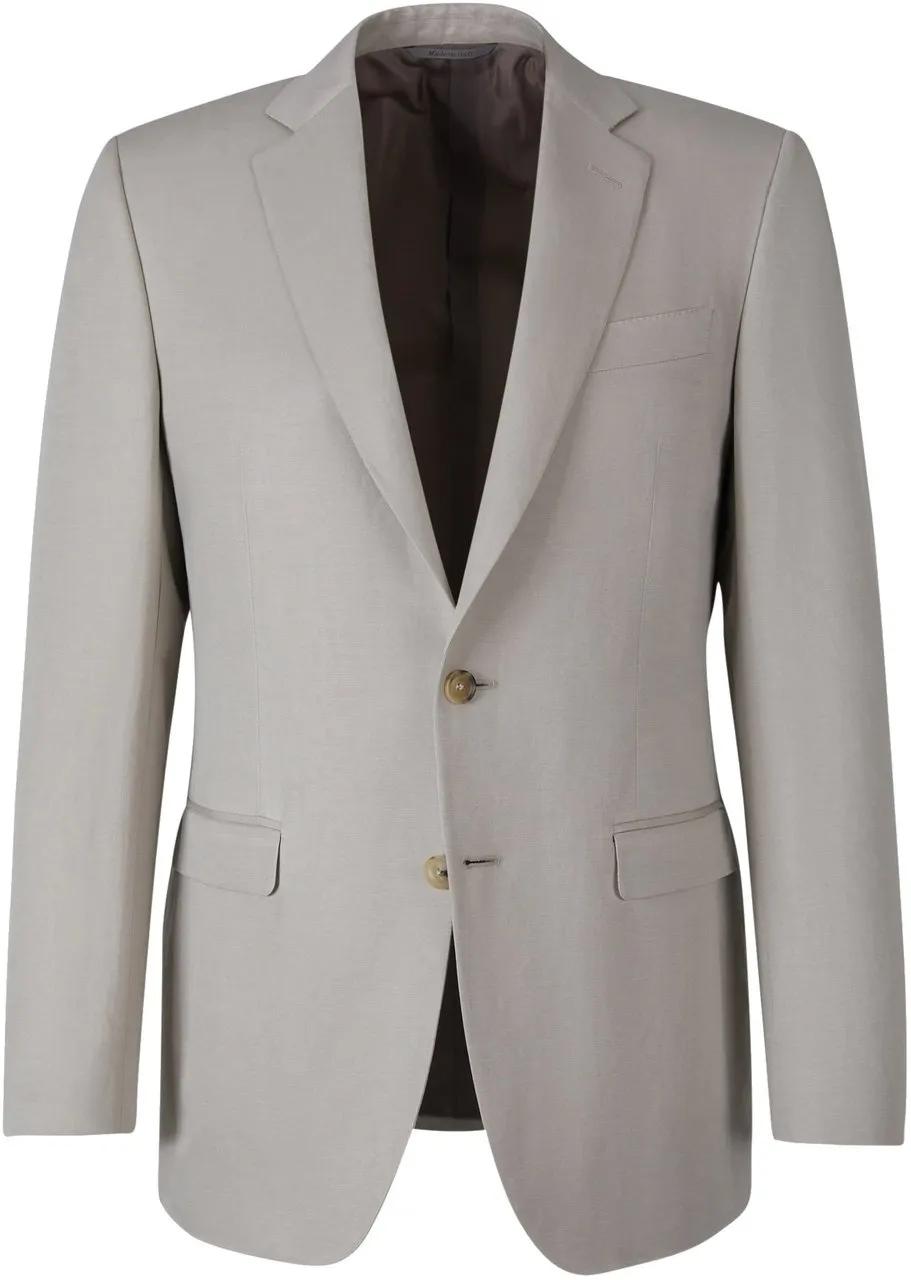 Thumbnail - Canali - Linen And Silk Blazer - Größe 50 - bunt