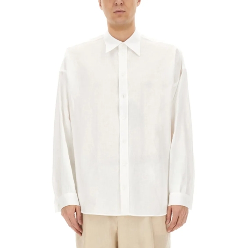 Dolce&Gabbana Hemden Linen Shirt White