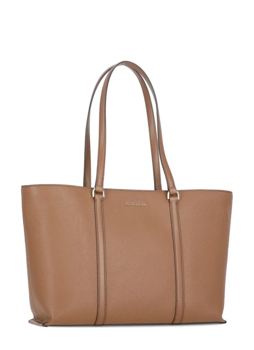 Michael Kors Shoppers & Totes Brown Temple Shopping Bag in bruin