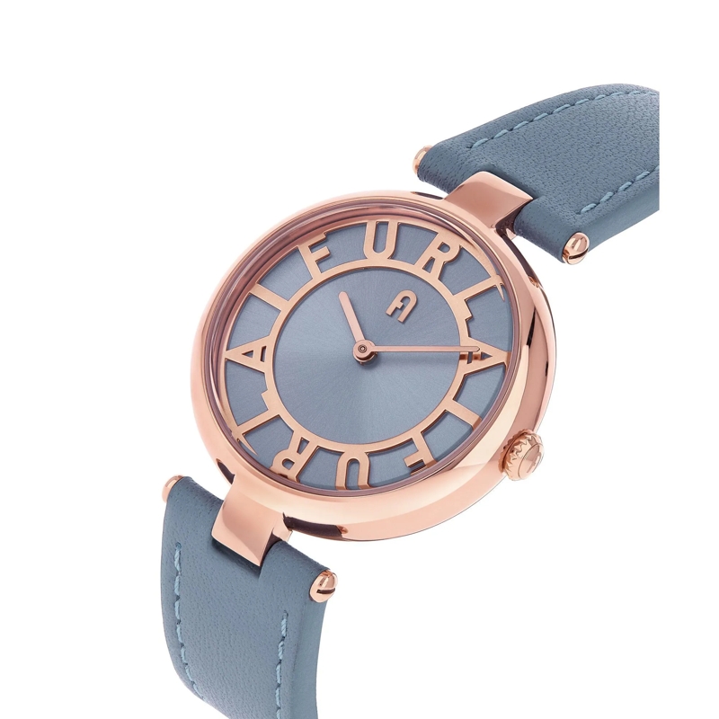 Furla Quarzuhr Analoge Uhr Furla New Club blau(Image 4)