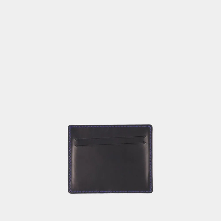 カードケース・名刺入れ ADERERROR Card Holder - Ader Error - Leather - Black Card Holder - Ader Error - Leather - Black